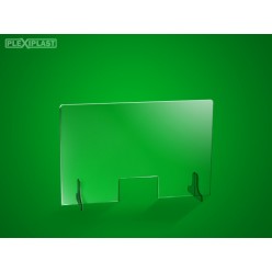 Přepážka 100 x 65 cm (šířka x výška)