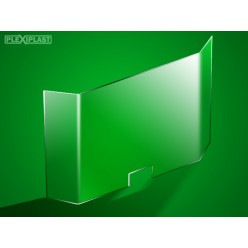 Protective barrier, acrylic