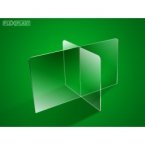 Sneeze guard 120 x 80 x 75 cm (l x w x h)