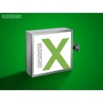 Acrylic sign board 70x70 cm