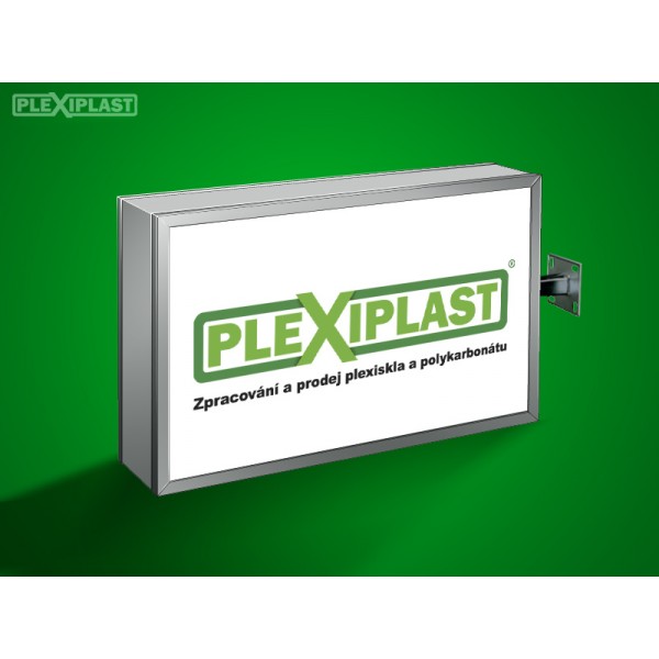 Acrylic sign board 70x50 cm (w x h)