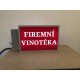 Acrylic sign board 60x40 cm (w x h)