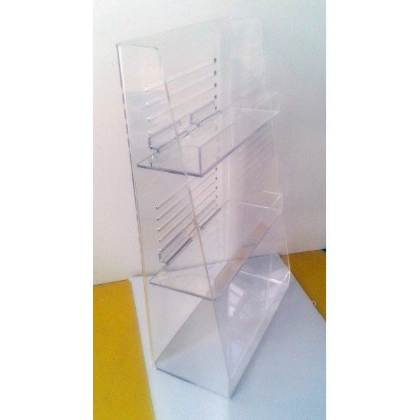 Plexiglass stand for small items