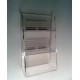 Plexiglass stand for small items