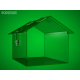 House-like moneybox, large