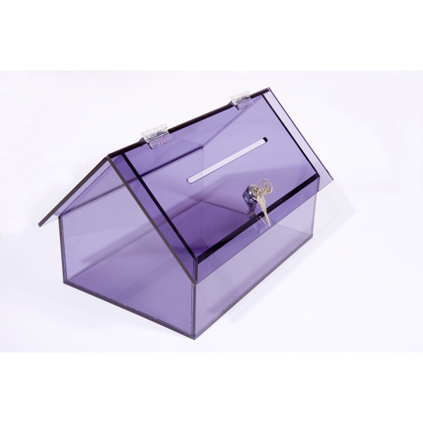 House-like moneybox, smoky