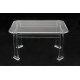 Plexiglass coffee table, small