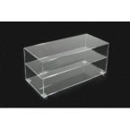 TV table on wheels, plexiglass