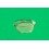 Oval plastic base 50 x 40 mm (Set of 10 pieces)