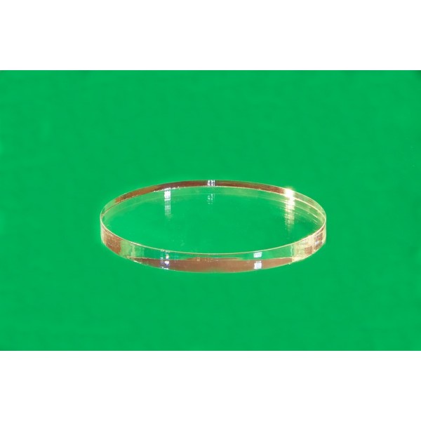 Oval plastic base 60 x 60 mm (Set of 10 pieces)