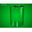 Cylindrical moneybox, clear, medium
