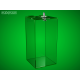 Money box - clear high, 150 x 150 x 400 mm