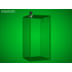 Money box - clear high, 150 x 150 x 400 mm