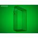 Money box - clear high, 150 x 150 x 400 mm