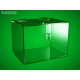 Acrylic moneybox, 250x200x200 mm