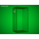 Money box - clear, 150 x 150 x 250 mm