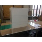 Plexiglass show-case 800 x 300 x 800 mm