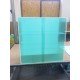 Plexiglass show-case 800 x 200 x 800 mm