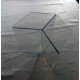Plexiglass table - hexagonal shape